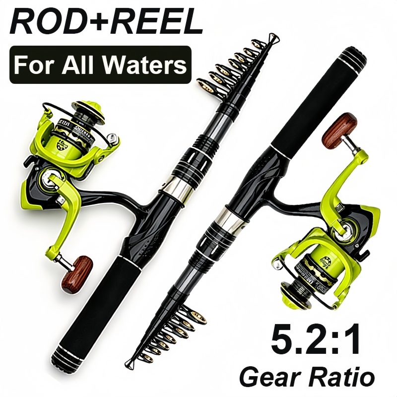 Fishing Rod Combo - مجموعة صنارة و بكرة صيد دوارة