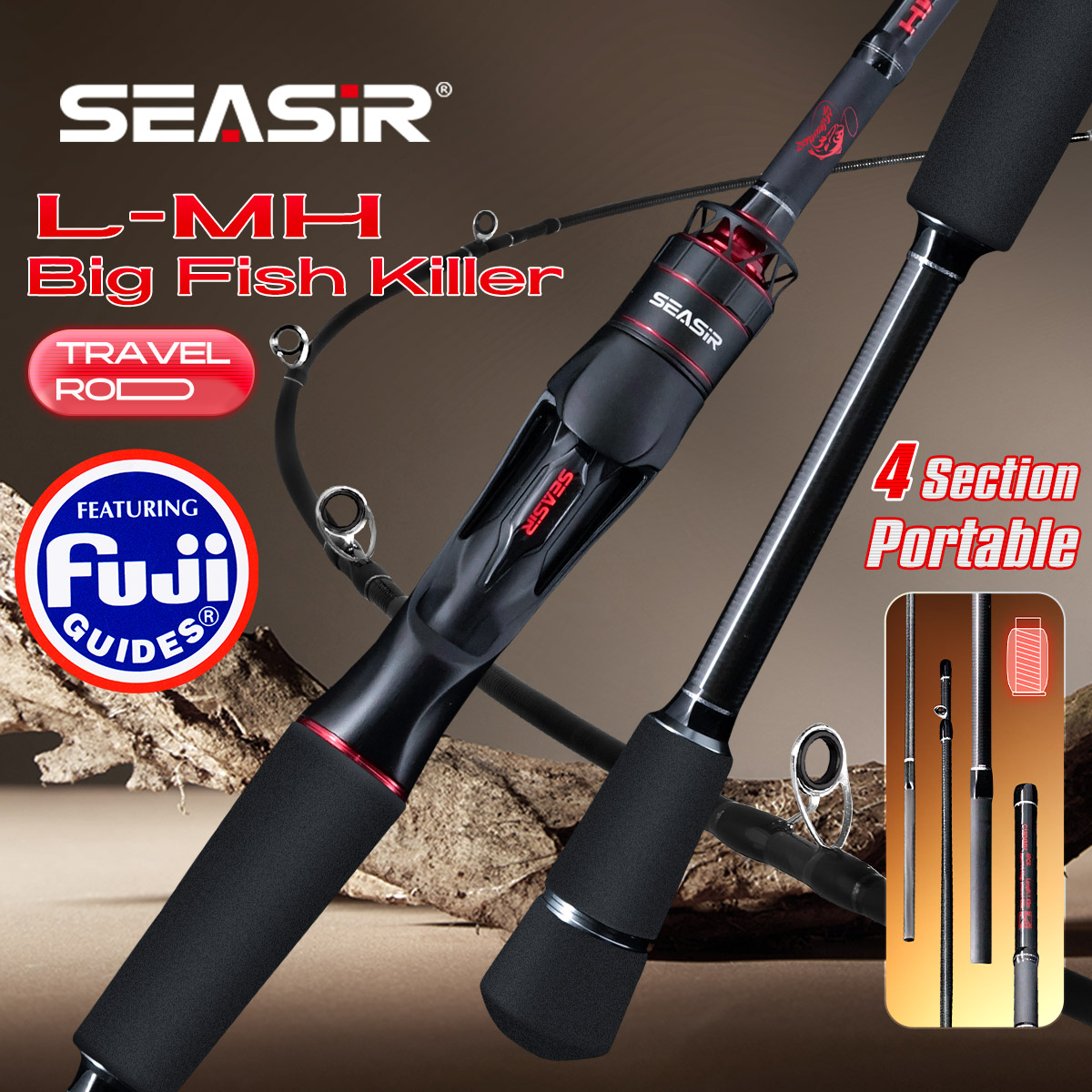 Fishing Rod Surf - Seasir Salminus XF M/MH صنارة صيد