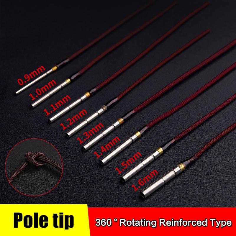 Fishing Rod Tip Replacement - طقم إصلاح طارئ لقضبان الصيد قابل