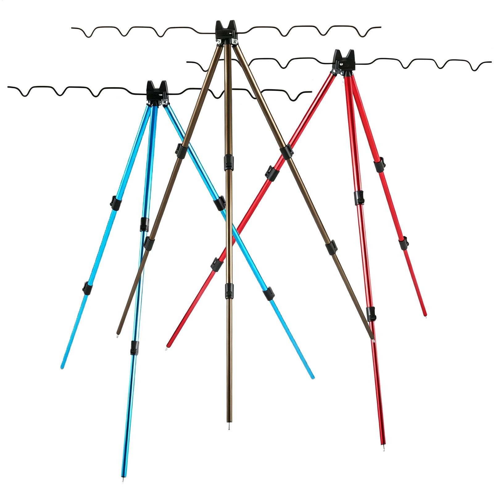 حامل ثلاثي القوائم لعصا الصيد  - مراجعة Fishing Rod Telescopic وسعره
