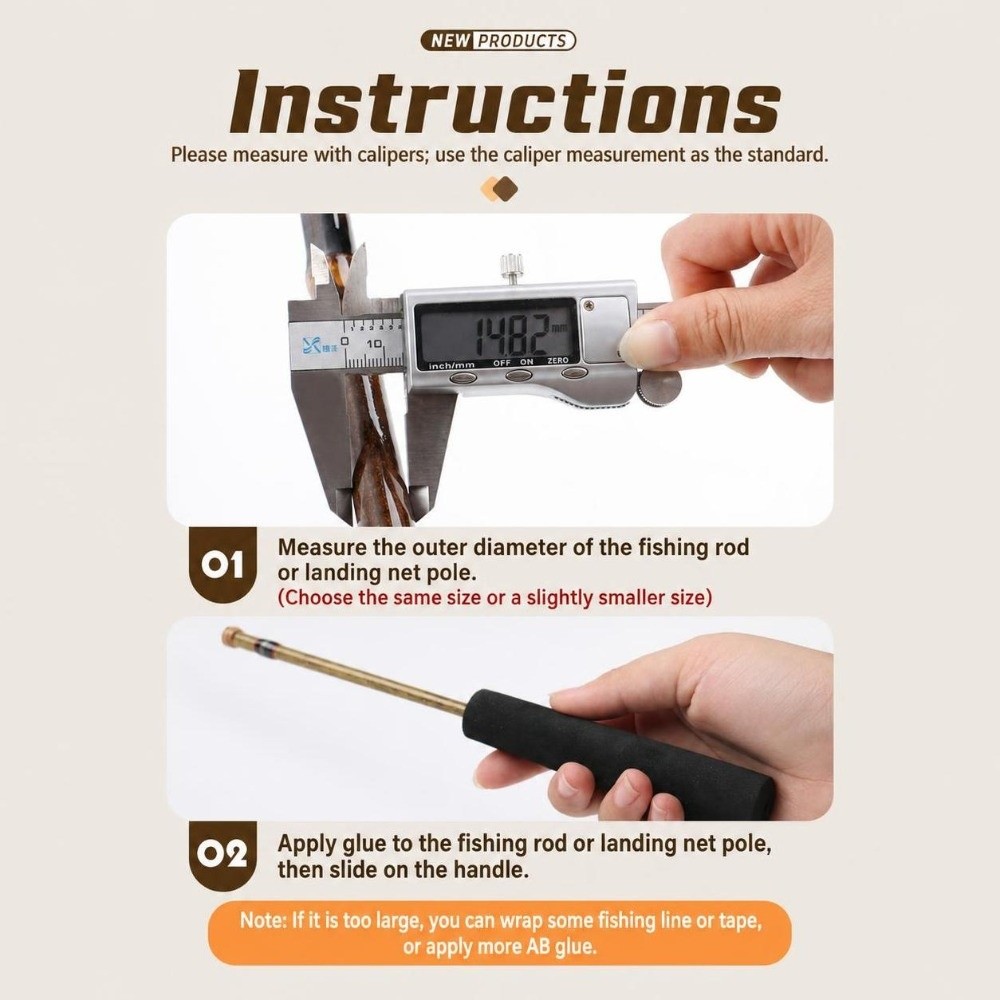 مقبض صنارة صيد من مادة EVA، حج - مراجعة Fishing Rod Building Kit وسعره
