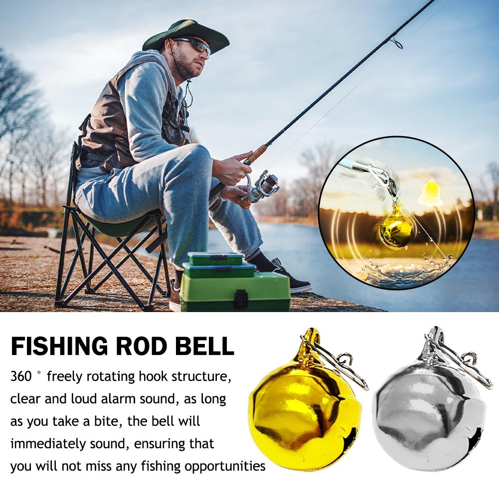 10 قطع من أجراس الصيد المعدنية - مراجعة Fishing Rod Ice وسعره