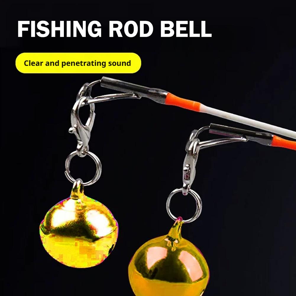 10 قطع من أجراس الصيد المعدنية - مراجعة Fishing Rod Ice وسعره