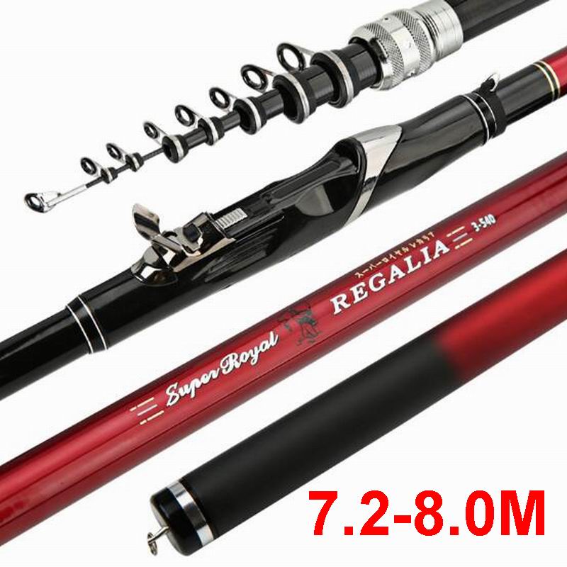 قضيب صيد الصخور ZZ66 REGALIA G - مراجعة Fishing Rod Surf وسعره