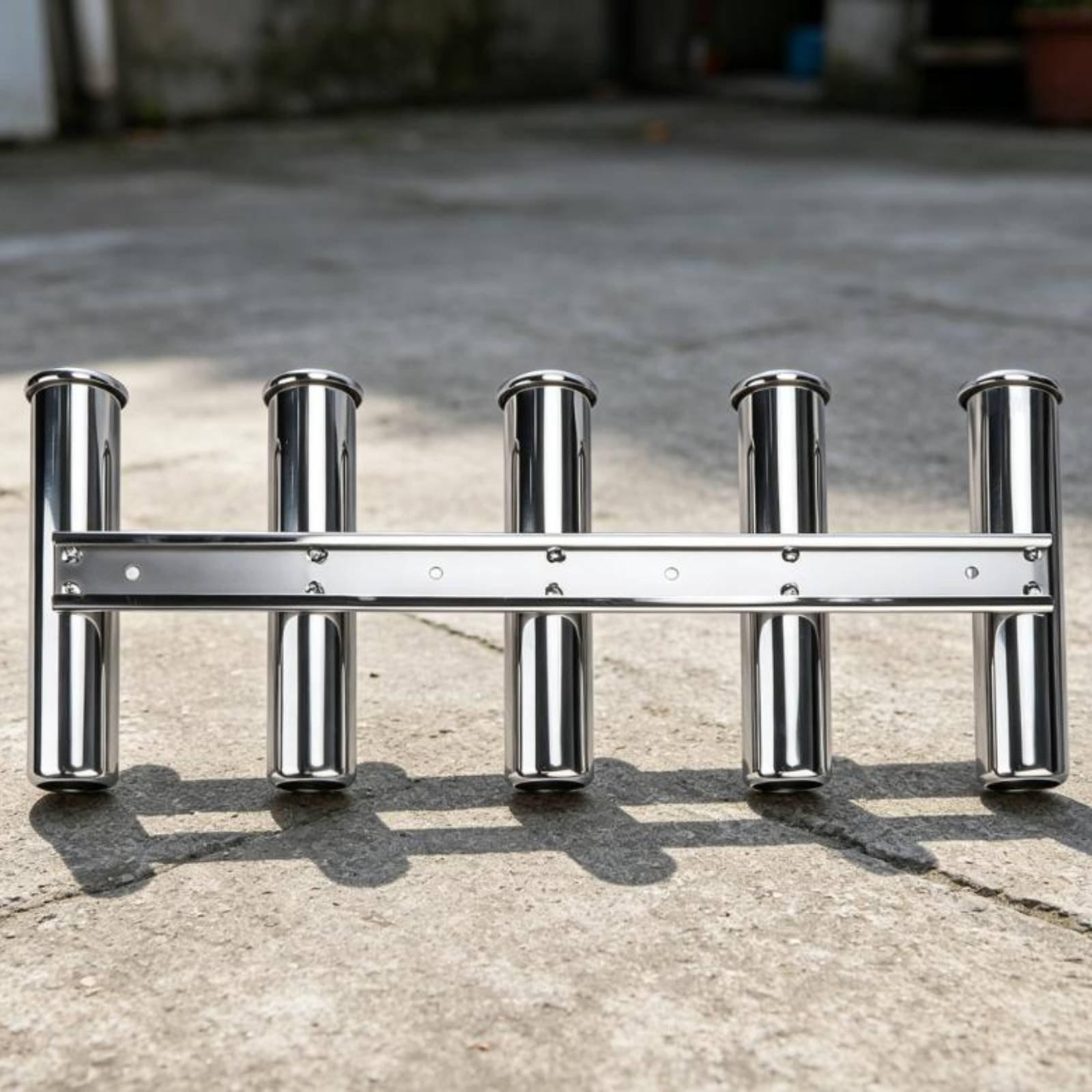 حامل صنارات صيد لليخوت، 5 فتحا - مراجعة Fishing Rod Rack وسعره