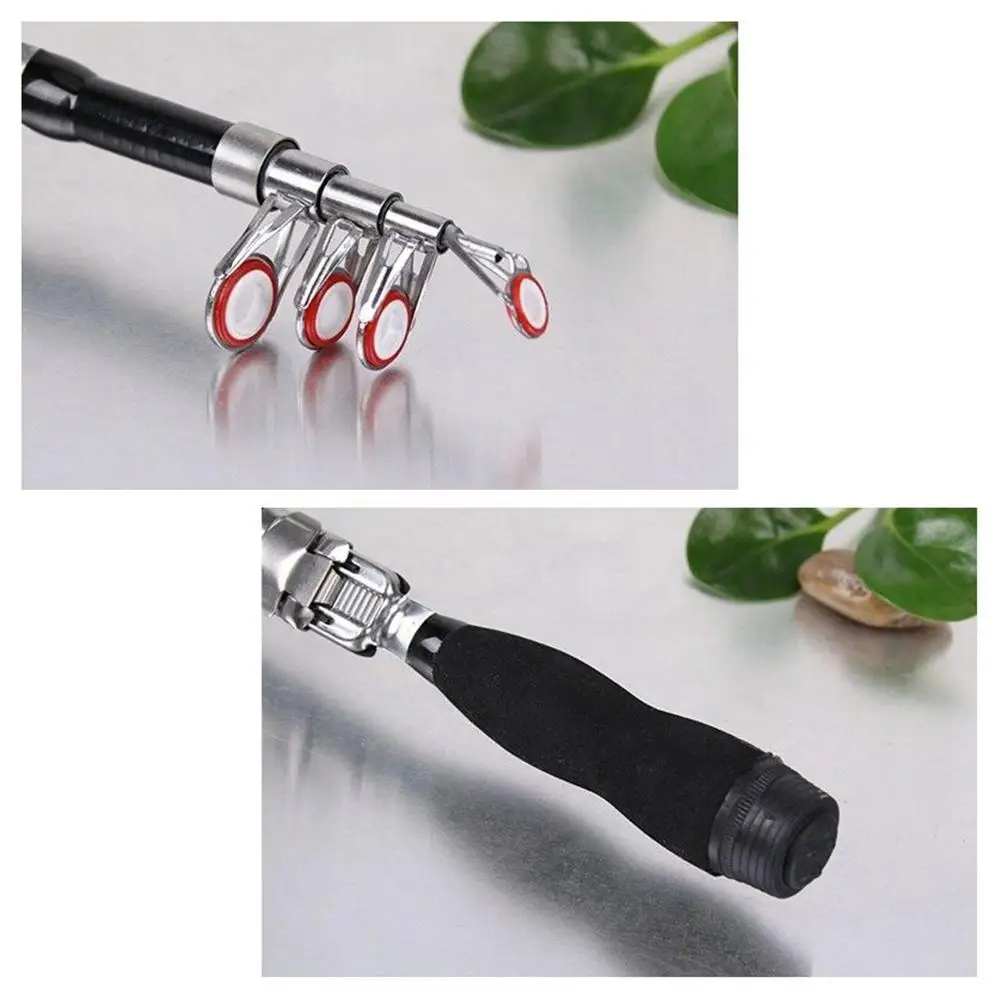عصا صيد قابلة للتعديل بطول 1.0 - مراجعة Fishing Rod Carbon Fiber وسعره