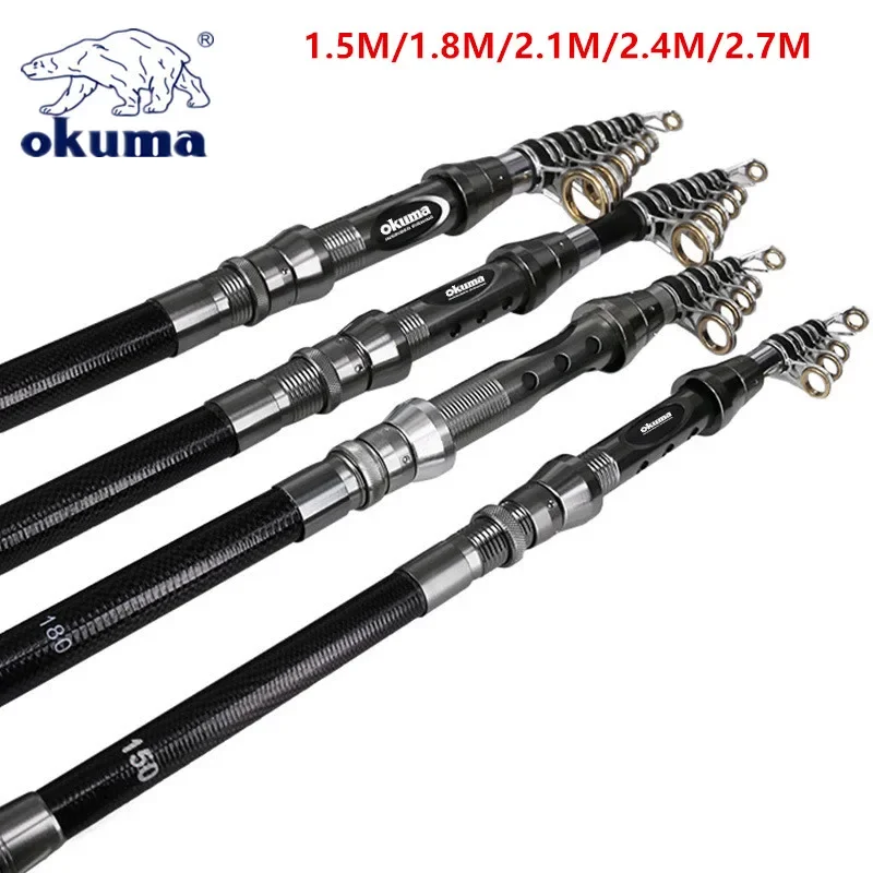 OKUMA جديد الكربون روك قضيب 1. - مراجعة Fishing Rod Surf وسعره