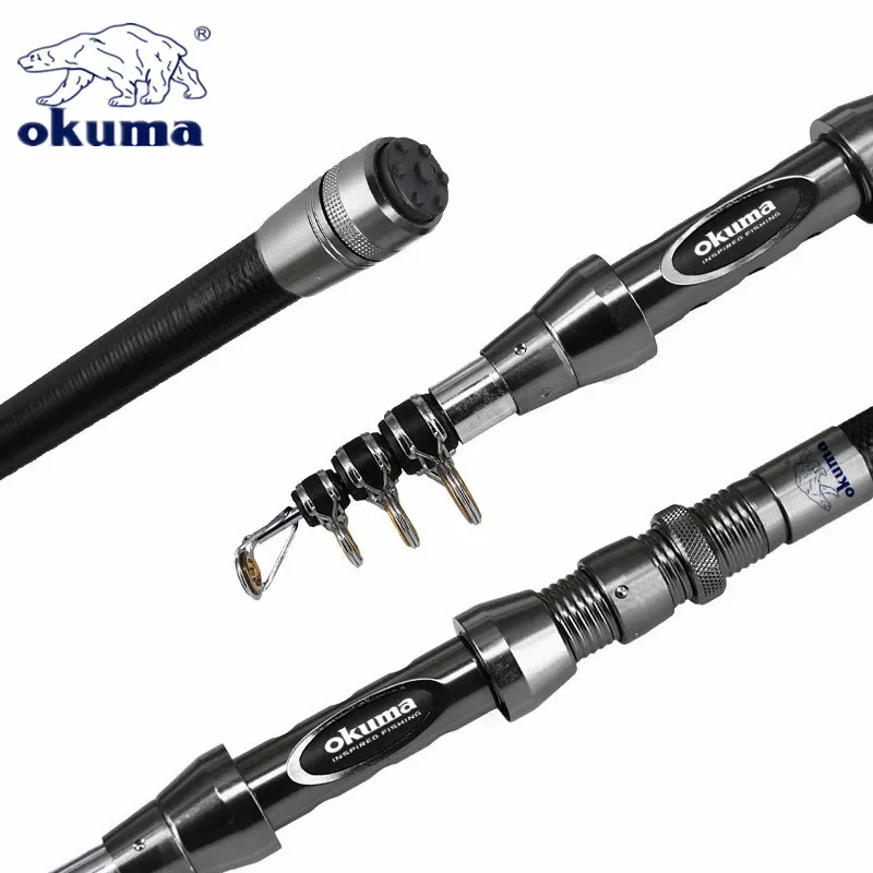 OKUMA جديد الكربون روك قضيب 1. - مراجعة Fishing Rod Surf وسعره